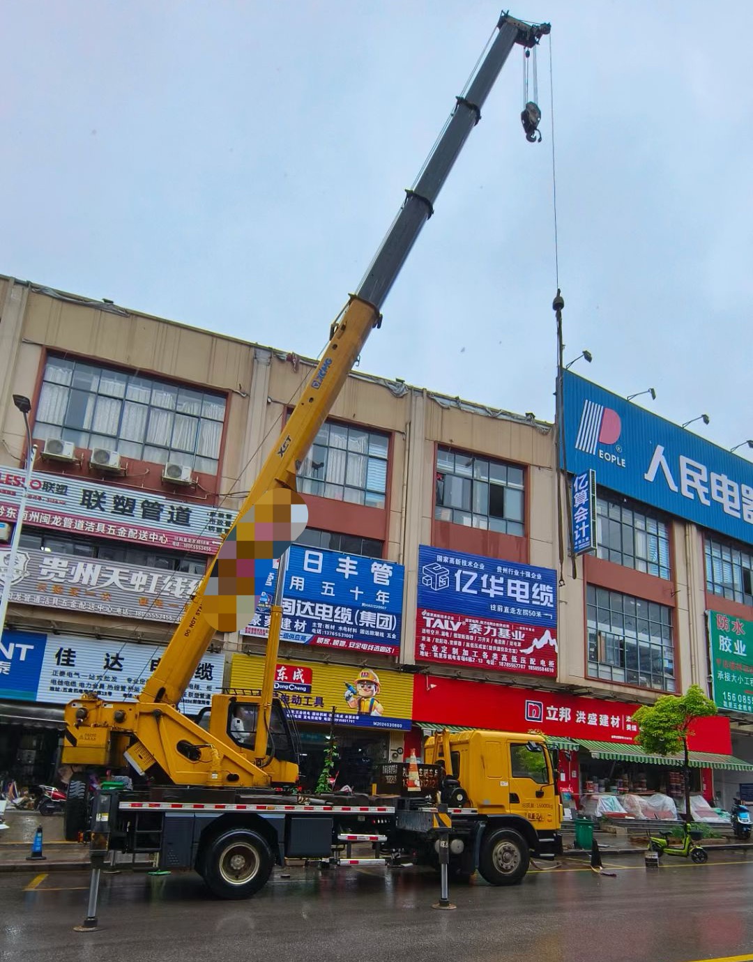 琼山区吊车吊机租赁桥梁吊装